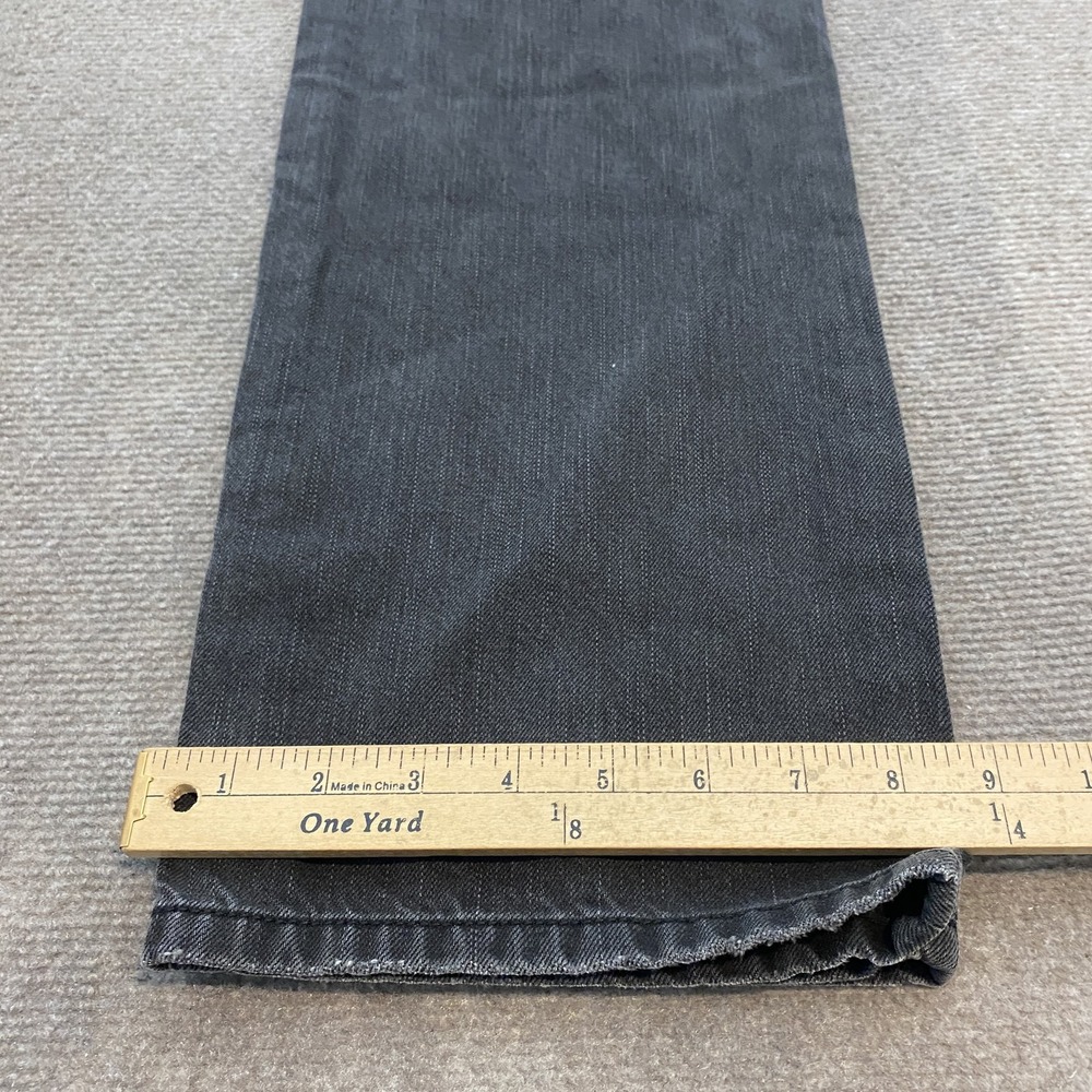 CAbi Jeans Womens 10 Black Straight Leg Pants Style 188 Denim Casual Classic - Picture 11 of 12